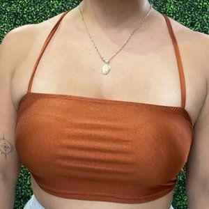 Burnt Orange Crop Top